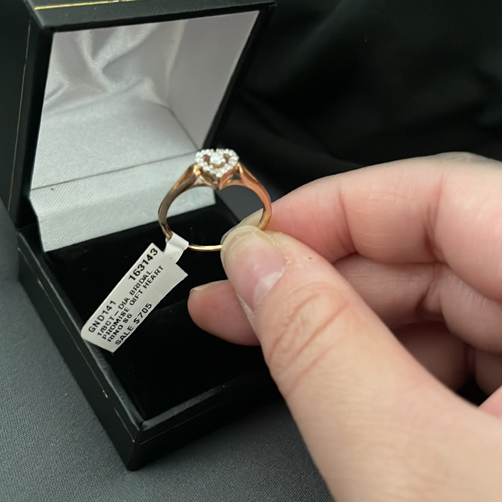 1/8 CT Diamond Promise Ring